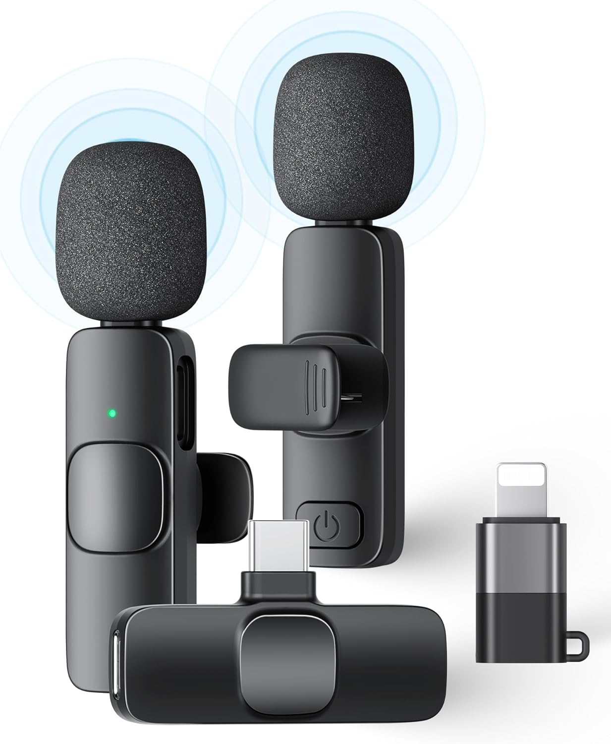 Kaio Wireless Microphone (TWO PACK)