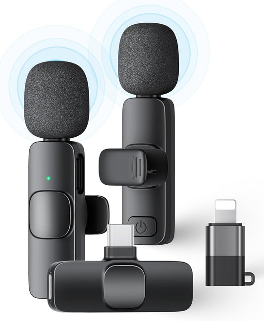 Kaio Wireless Microphone (TWO PACK)